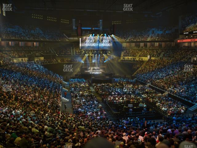 Barclays Center - Section 117 Seat View