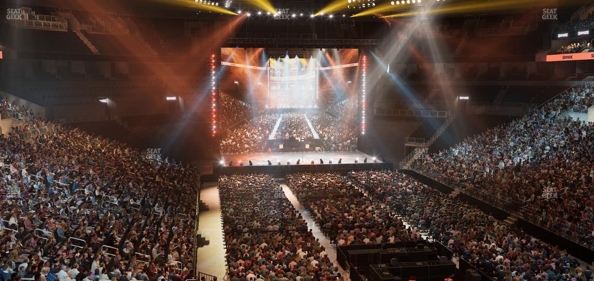 Barclays Center - Section 117 Seat View