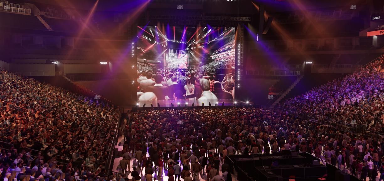 Barclays Center - Section 117 Seat View