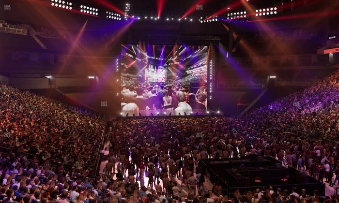 Barclays Center - Section 117 Seat View