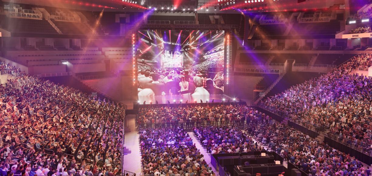 Barclays Center - Section 117 Seat View