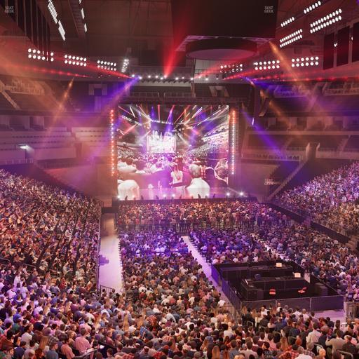 Barclays Center - Section 117 Seat View