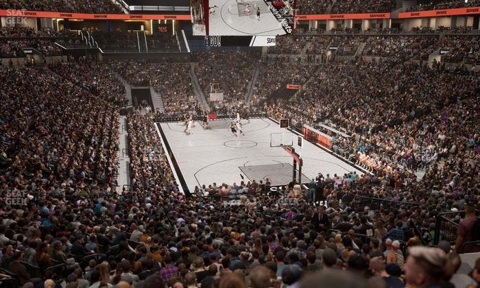 Barclays Center - Section 117 Seat View