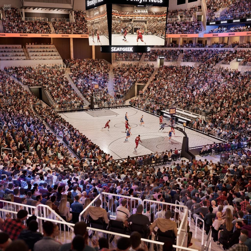 Barclays Center - Section 118 Seat View
