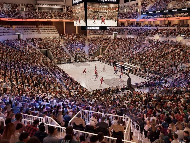 Barclays Center - Section 118 Seat View