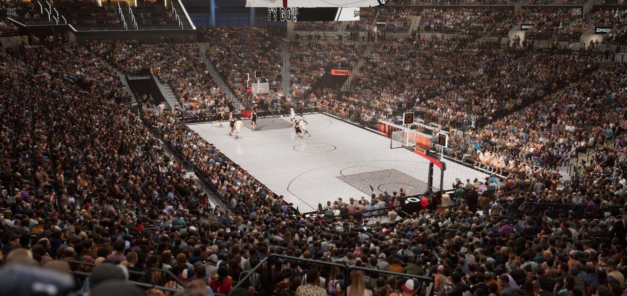 Barclays Center - Section 118 Seat View