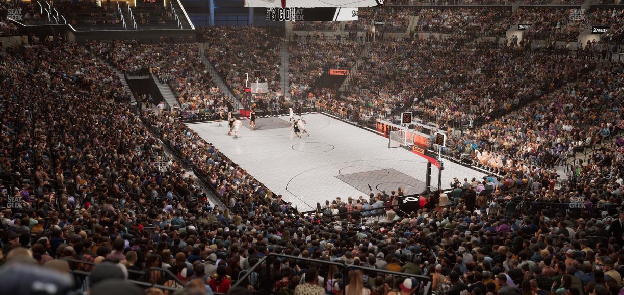 Barclays Center - Section 118 Seat View