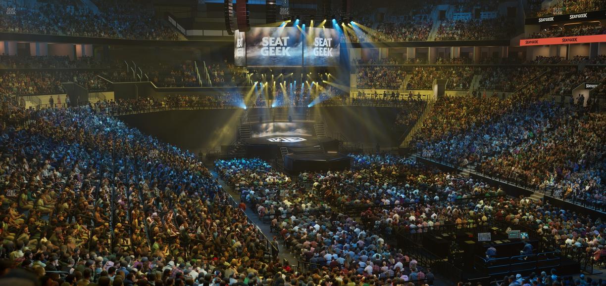 Barclays Center - Section 118 Seat View