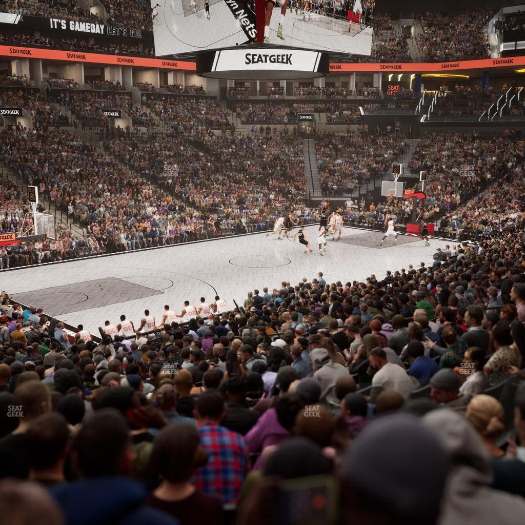 Barclays Center - Section 12 Seat View