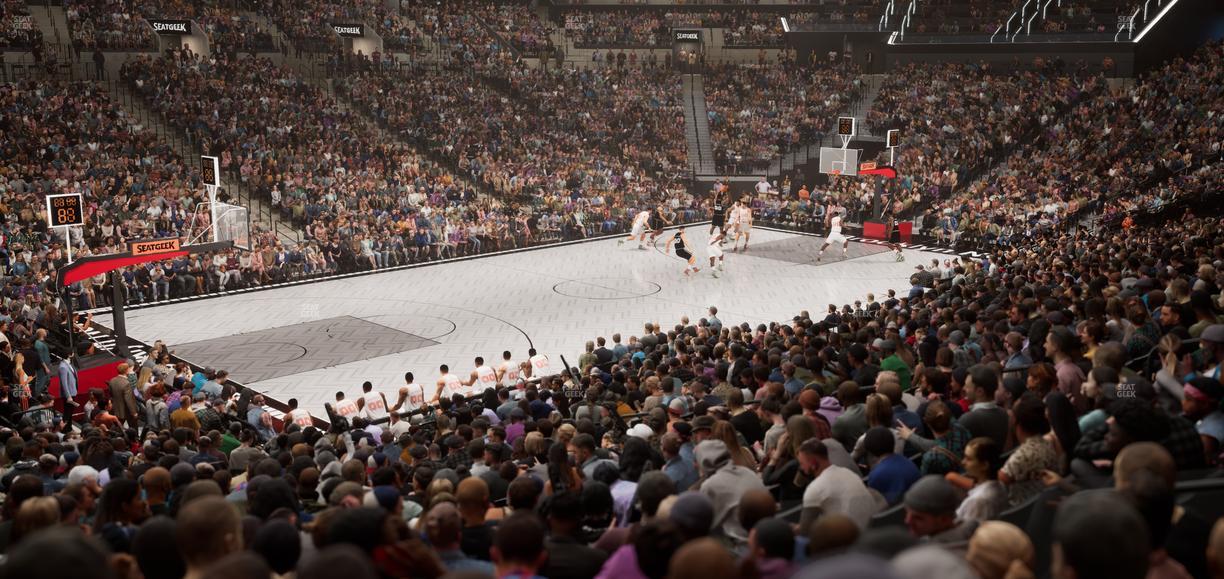 Barclays Center - Section 12 Seat View