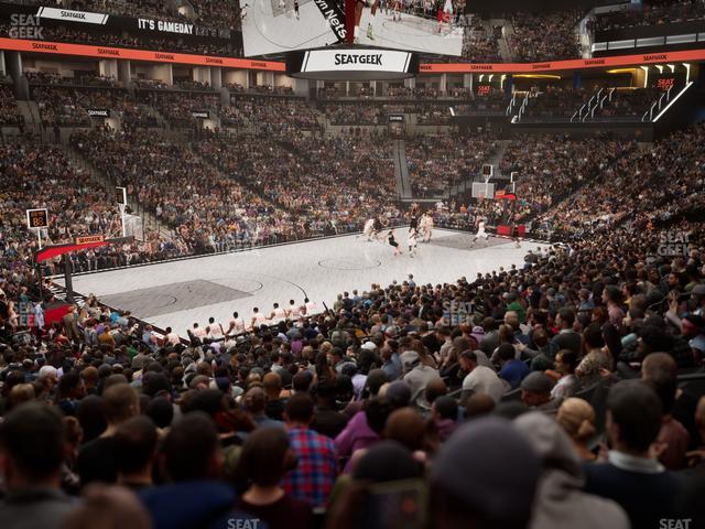 Barclays Center - Section 12 Seat View Barclays Center - Section 12 Seat View