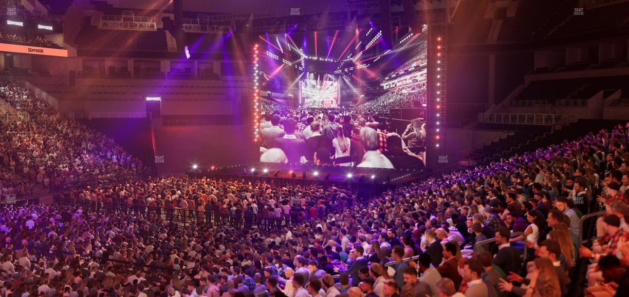 Barclays Center - Section 12 Seat View