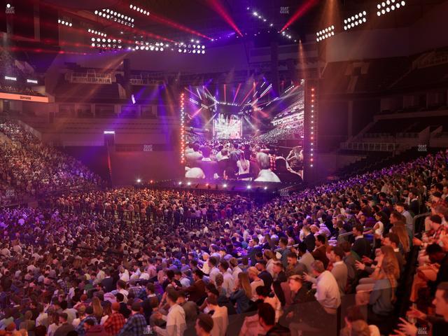 Barclays Center - Section 12 Seat View