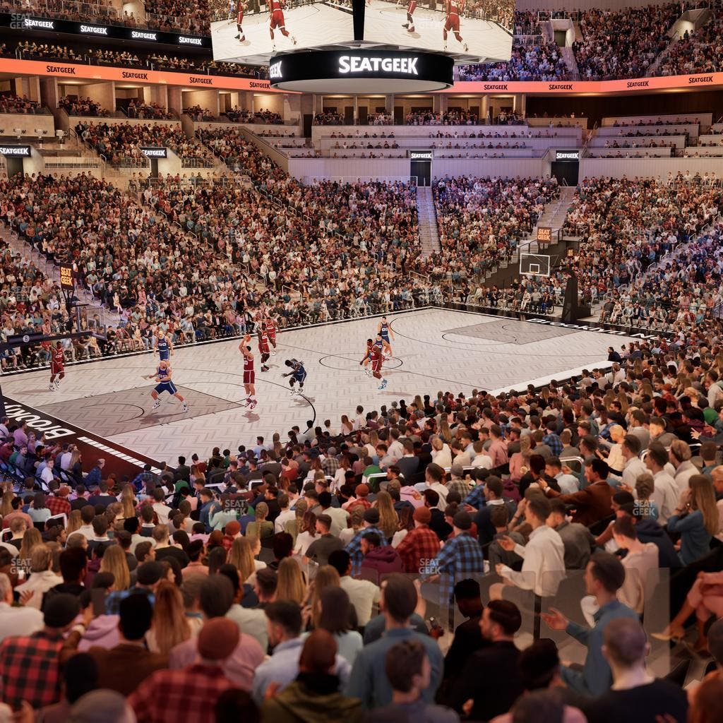 Barclays Center - Section 12 Seat View