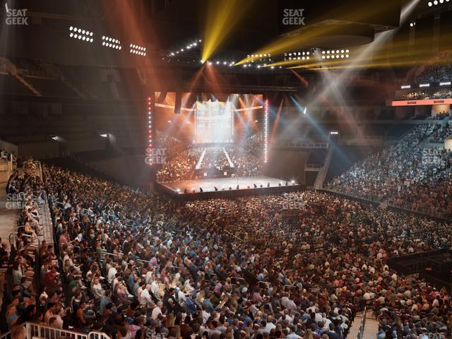 Barclays Center - Section 120 Seat View Barclays Center - Section 120 Seat View