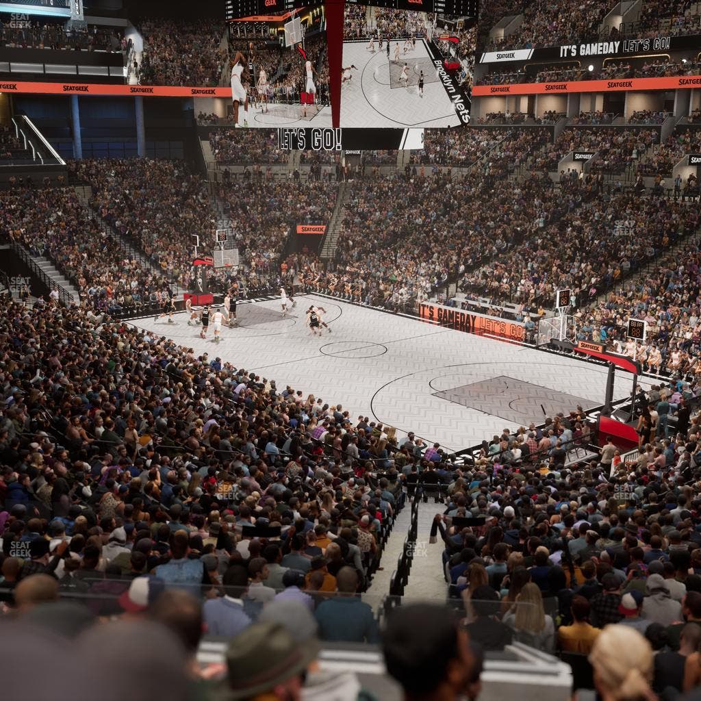 Barclays Center - Section 120 Seat View