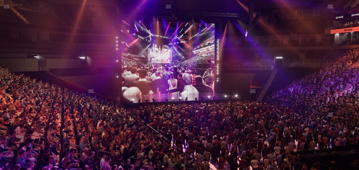 Barclays Center - Section 120 Seat View