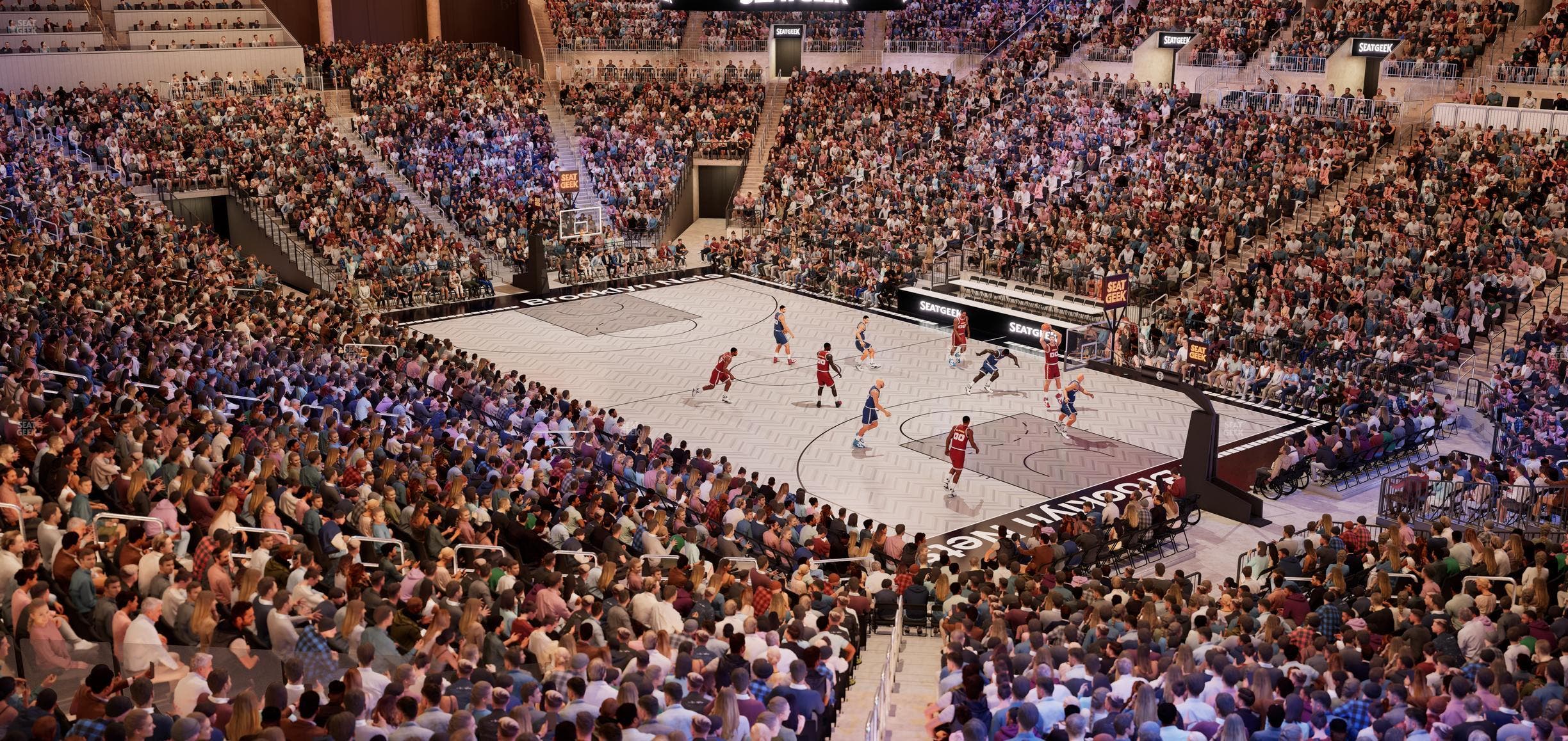 Barclays Center - Section 120 Seat View