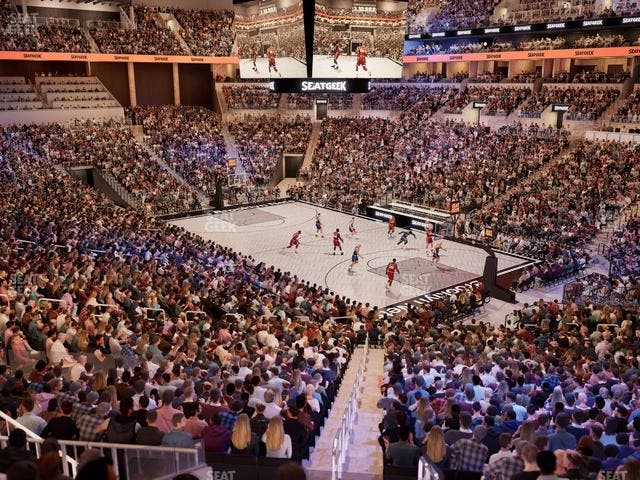 Barclays Center - Section 120 Seat View