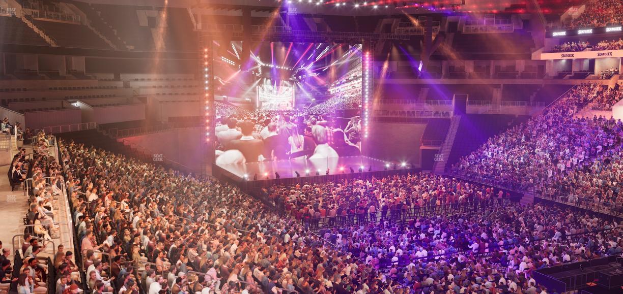 Barclays Center - Section 120 Seat View