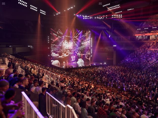 Barclays Center - Section 121 Seat View