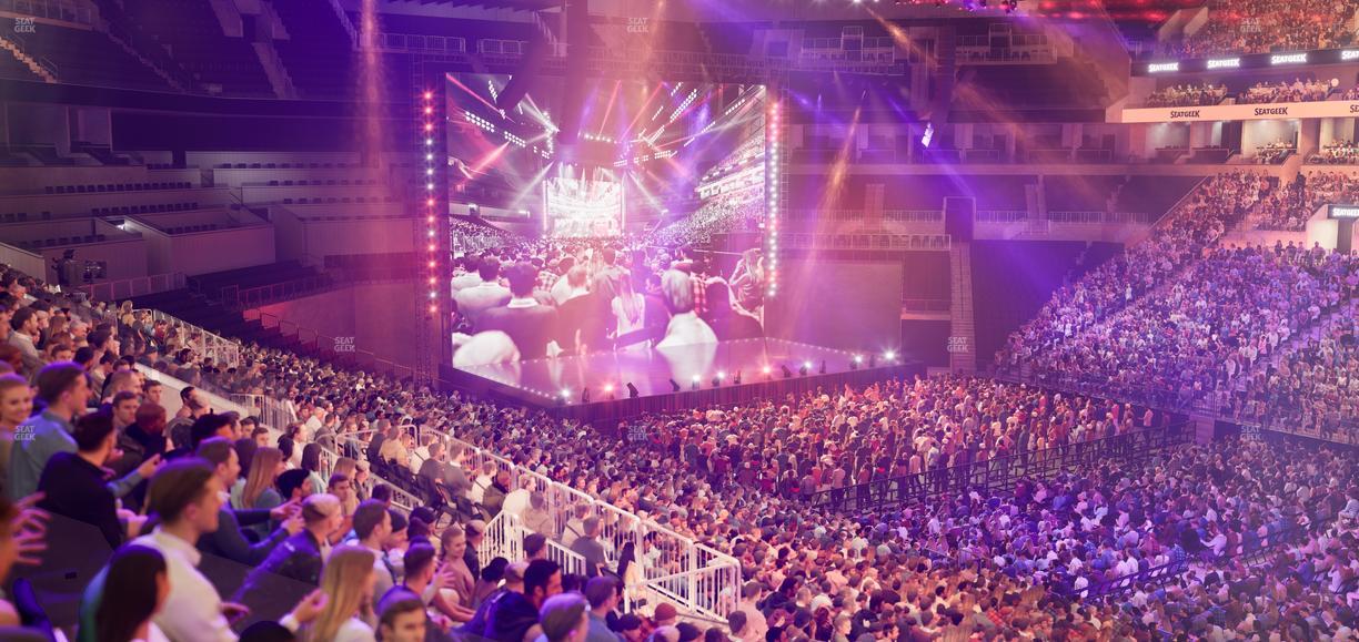 Barclays Center - Section 121 Seat View