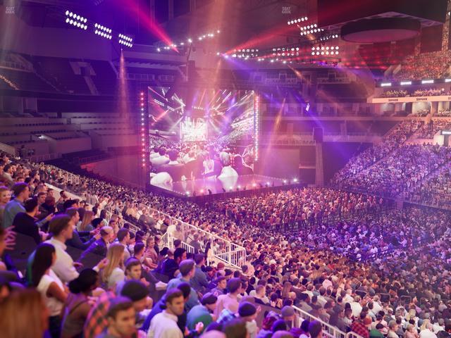 Barclays Center - Section 121 Seat View