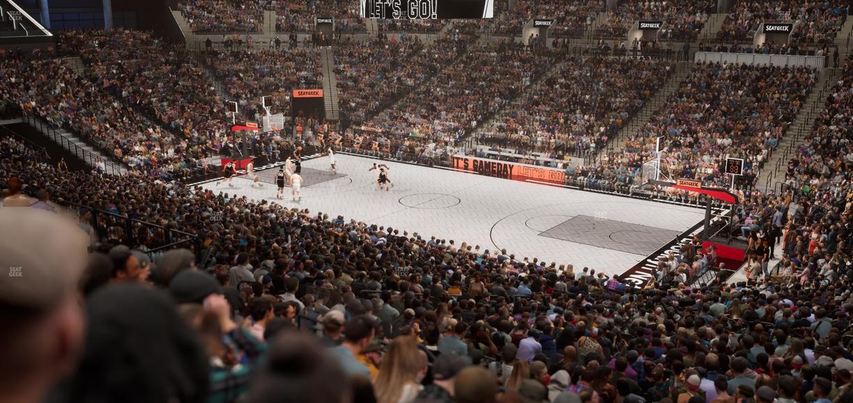 Barclays Center - Section 121 Seat View