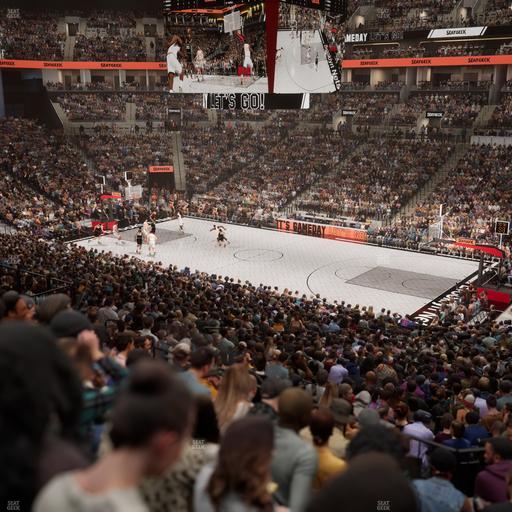 Barclays Center - Section 121 Seat View