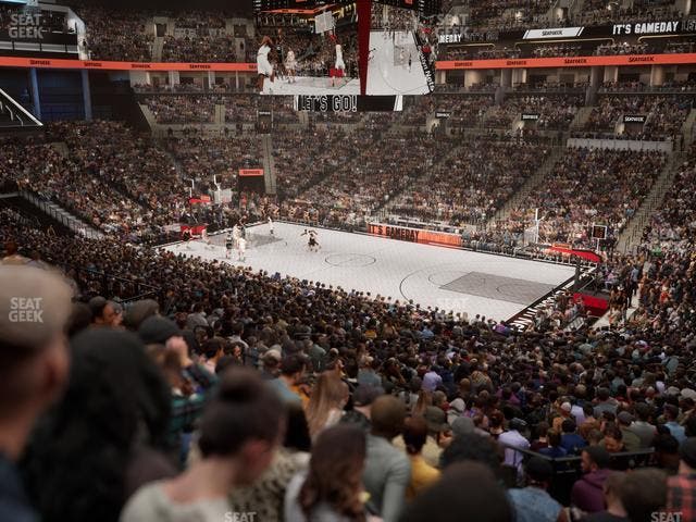 Barclays Center - Section 121 Seat View