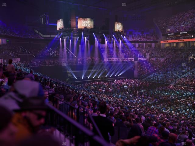 Barclays Center - Section 121 Seat View