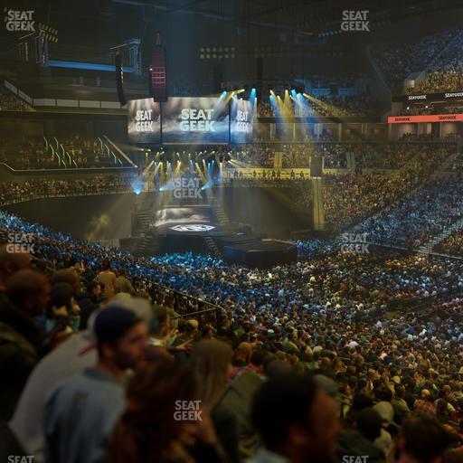 Barclays Center - Section 121 Seat View