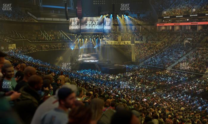 Barclays Center - Section 121 Seat View