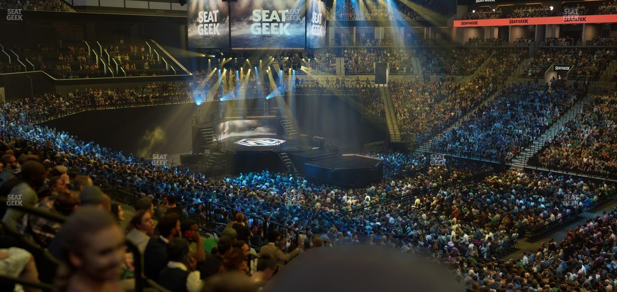 Barclays Center - Section 122 Seat View