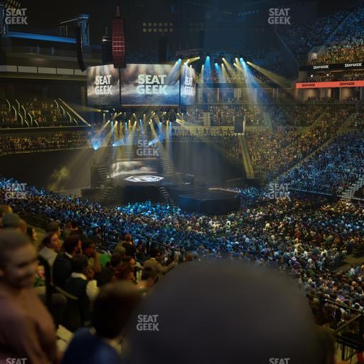 Barclays Center - Section 122 Seat View