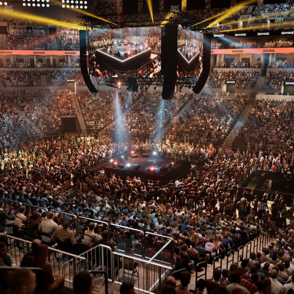 Barclays Center - Section 122 Seat View