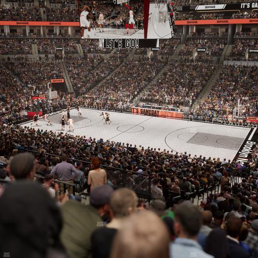 Barclays Center - Section 122 Seat View