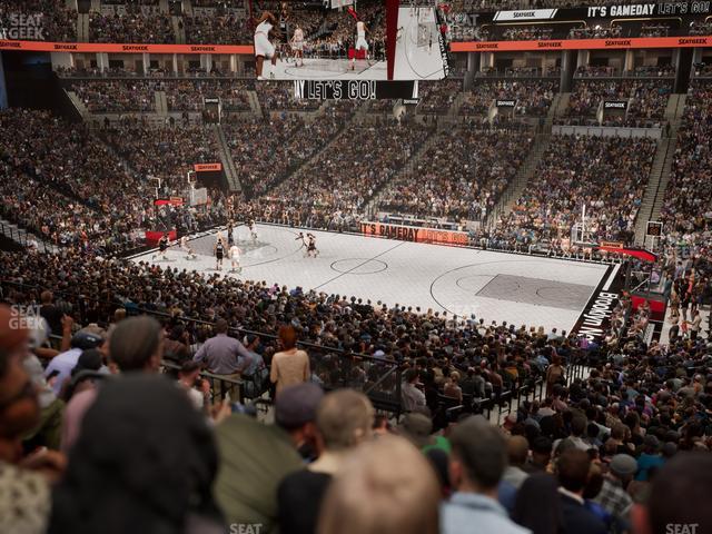 Barclays Center - Section 122 Seat View Barclays Center - Section 122 Seat View