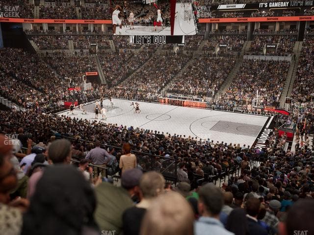 Barclays Center - Section 122 Seat View