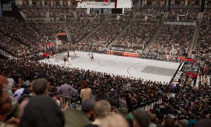 Barclays Center - Section 122 Seat View