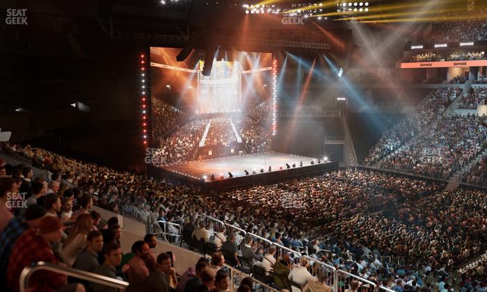 Barclays Center - Section 122 Seat View