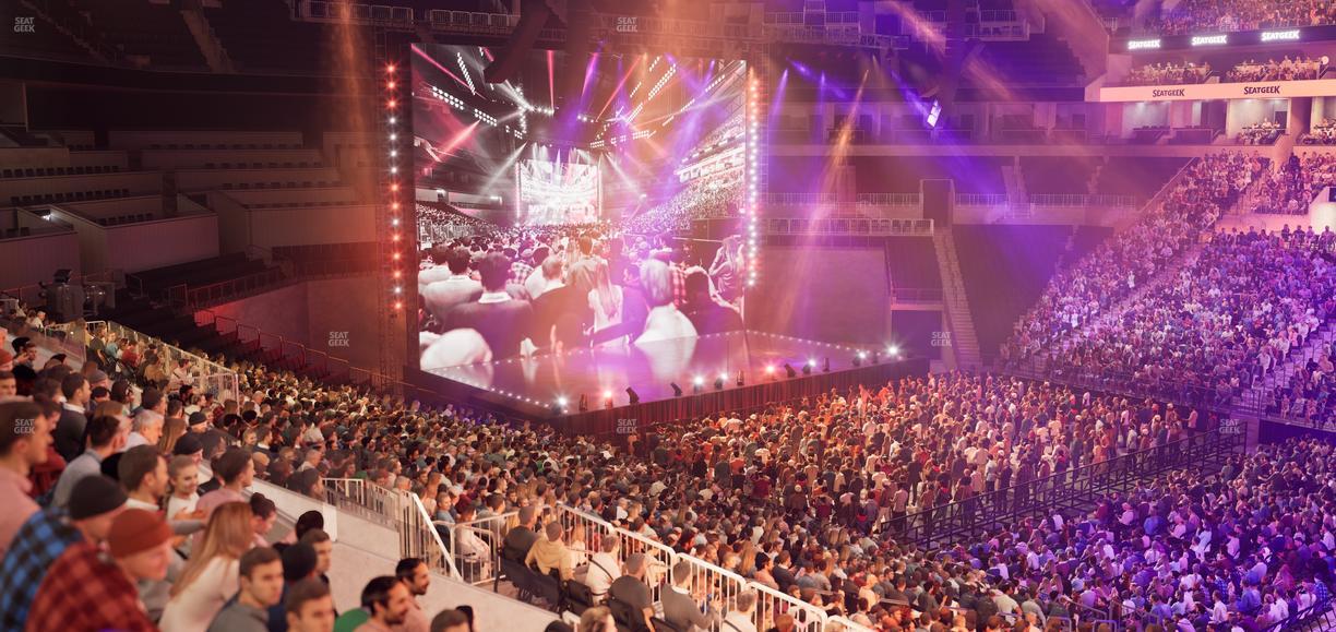 Barclays Center - Section 122 Seat View