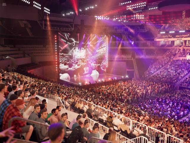 Barclays Center - Section 122 Seat View