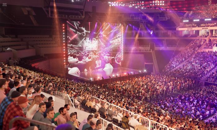 Barclays Center - Section 122 Seat View