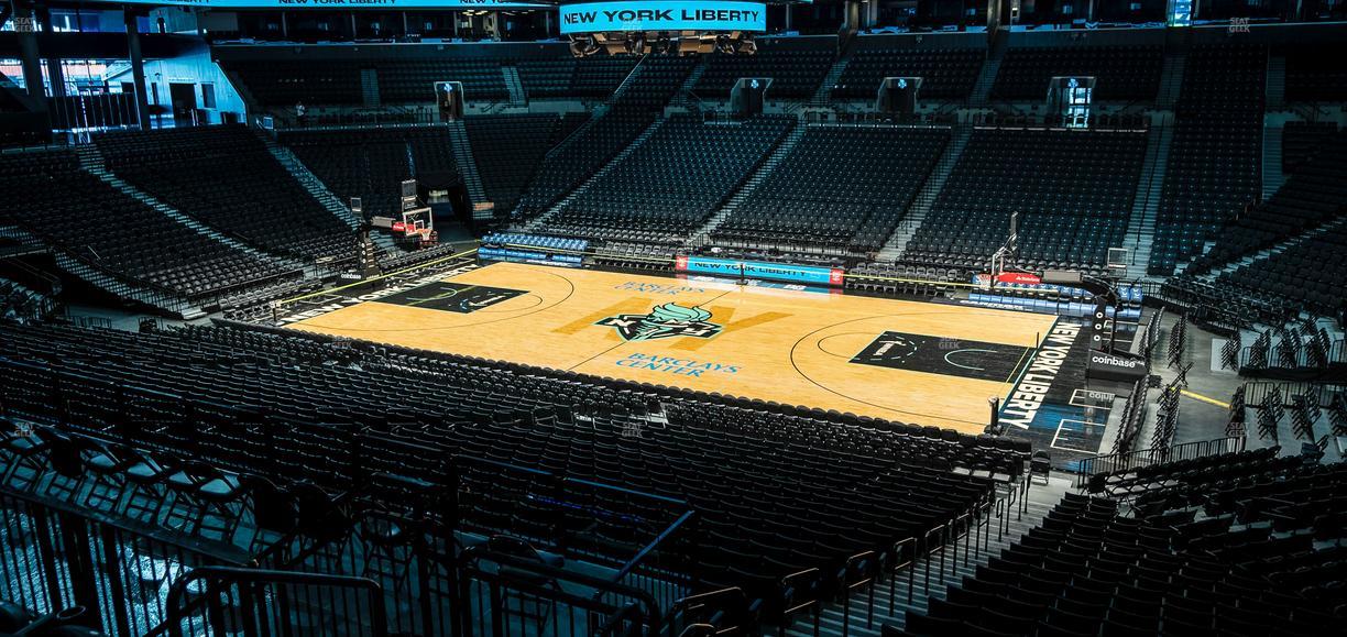 Barclays Center - Section 122 Seat View