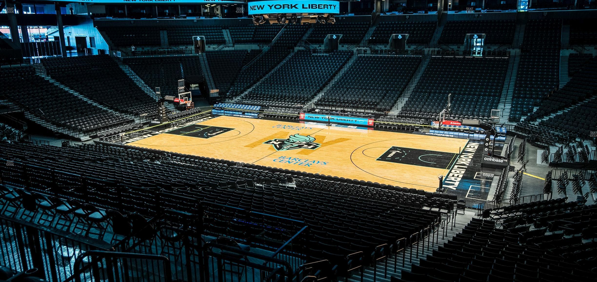 Barclays Center - Section 122 Seat View