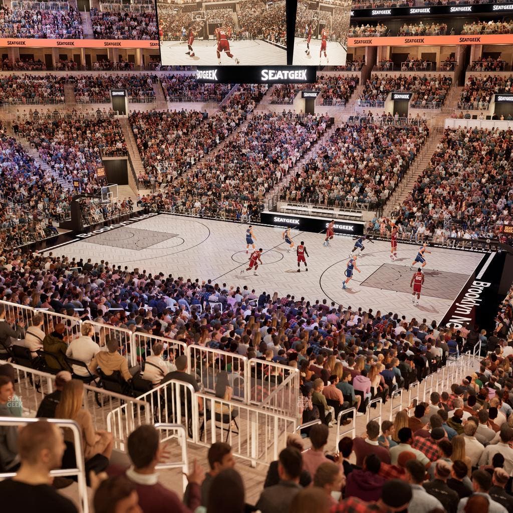 Barclays Center - Section 122 Seat View