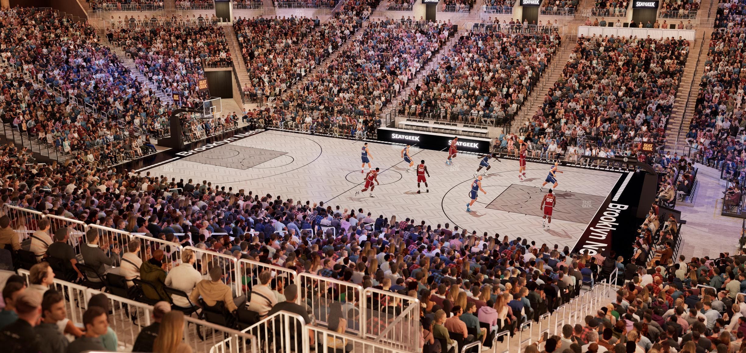Barclays Center - Section 122 Seat View