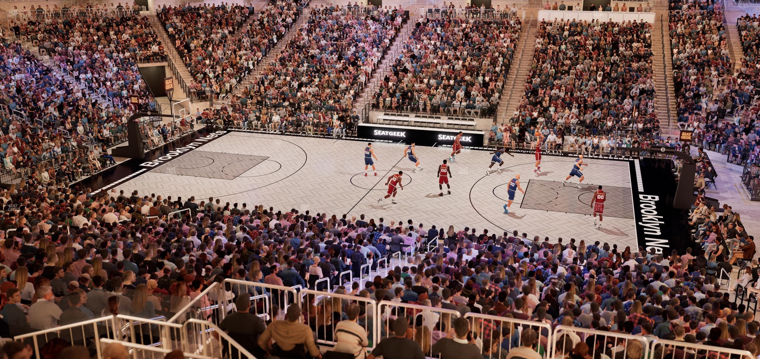 Barclays Center - Section 123 Seat View