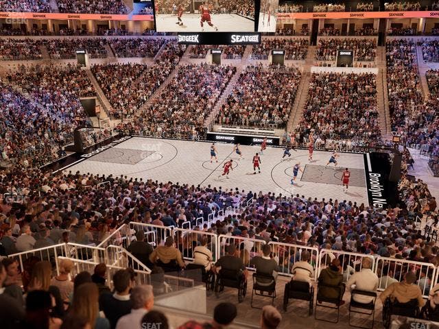 Barclays Center - Section 123 Seat View